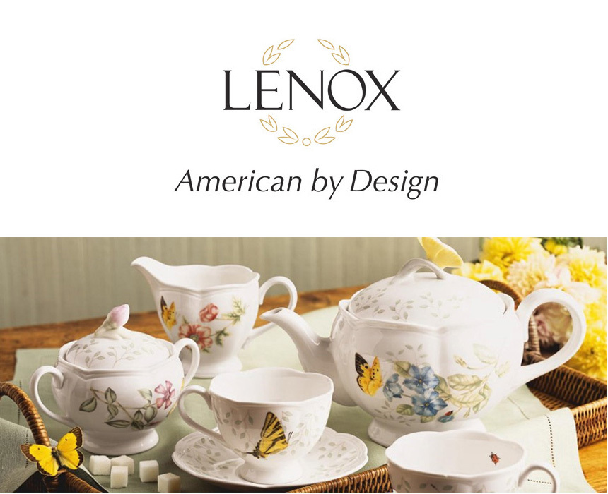 Gmarket - [Lennox]Lenox Butterfly Meadow Figural Cup Saucer Set of 2